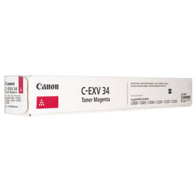 Canon C-EXV-34-3784B002 Kırmızı Orijinal Fotokopi Toner
