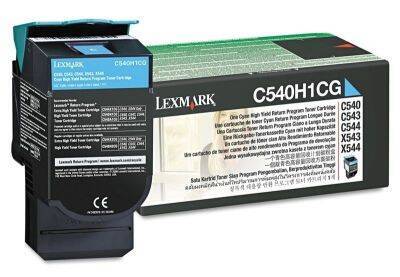 Lexmark C540-C540H1CG Mavi Orjinal Toner Yüksek Kapasiteli - 1