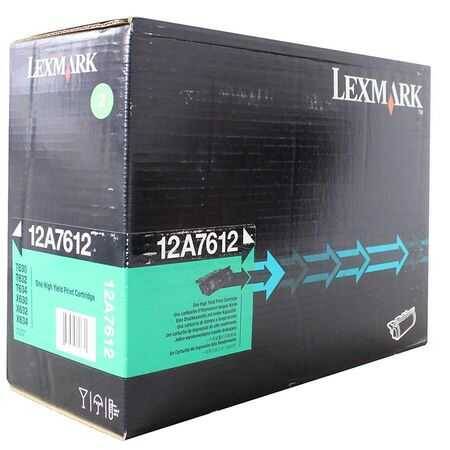 Lexmark T630-12A7612 Orjinal Toner Yüksek Kapasiteli - 1