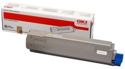 Oki MC851-44059169 Sarı Orjinal Toner - 1